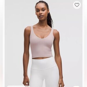 LULULEMON Align Tank Top -  Light Support A/B Cup - Mauve Grey - 6